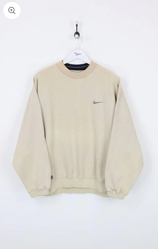 Beige Crewneck Sweatshirt